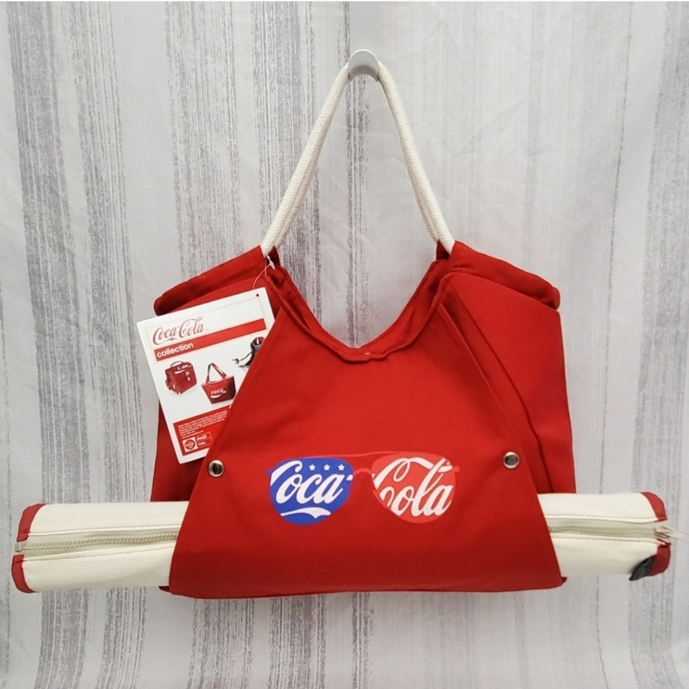 Coca Cola Promo CarryAll Shoulderbag and Beach Mat